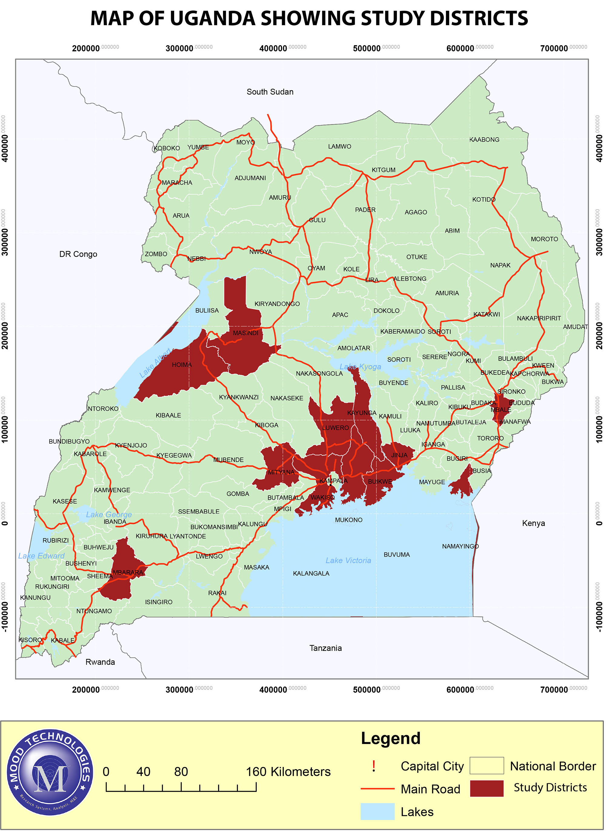 UCU NetIVA Eggplants Study map